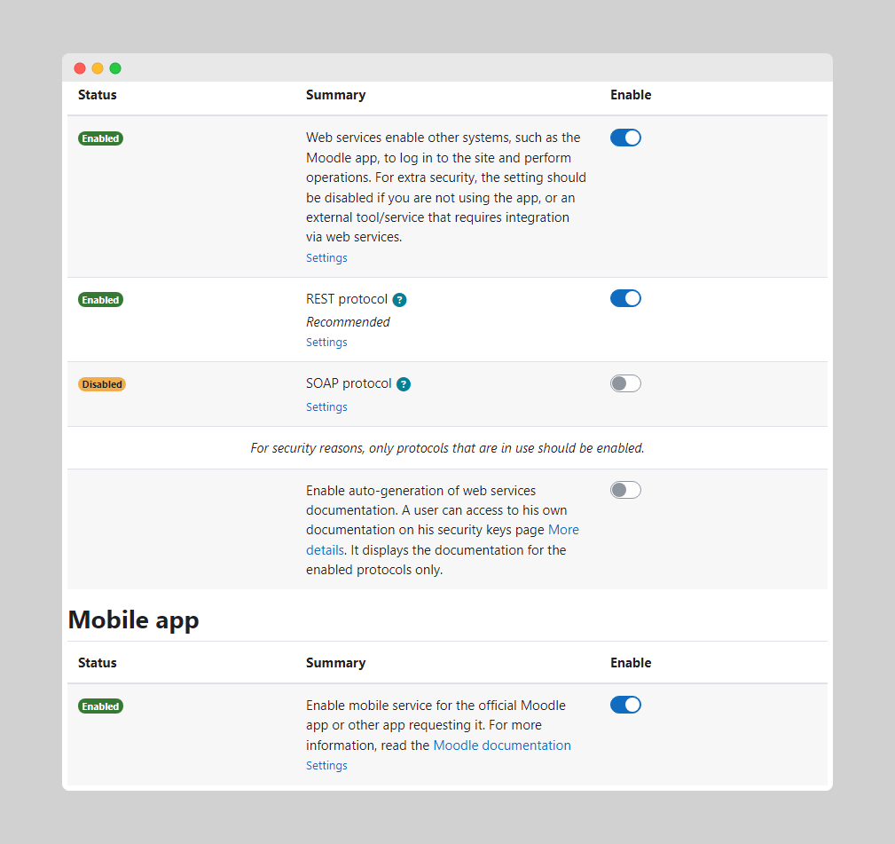 Plugin dashboard manager